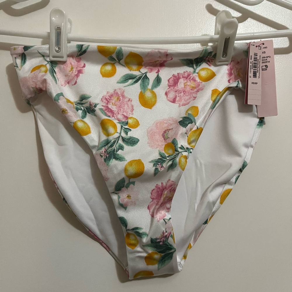 Victorias Secret Lemon Print Bikini Bottom - S - New